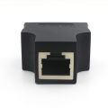 RJ45 1 To 2 Ways Ethernet LAN Network Splitter Double Adapter Ports Coupler Connector Extender Adapter Plug Connector Adapter. 