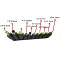 100W TYPE-C to Round Port Plug DC Power Fast Charge Charging Adapter. 