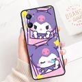 Girl Kuromi Cool For OPPO A96 A94 A93 A77S A76 A74 A73 A72 A57S A56S A54S A53 A52 A15S A9 A5 Black Phone Case Phone Case. 