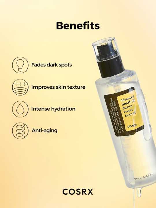 COSRX Snail Mucin 96% Power Repairing Essence