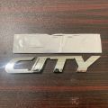 Pack of 1 City Monogram emblem Chrome for Honda city 2004-08 Good Quality. 