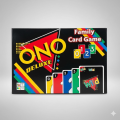 ONO Deluxe Family Card Game - Premium 112-Card Set with Collectible Storage Tin | Original ONO Strategy Card Game for Kids & Adults | Includes Scoring Pad & Pencil for Competitive Play | Fast-Paced Fun for 2-10 Players. 