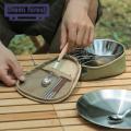 Green forest Camping Storage Bag Portable Handle Strong Camping Storage Bag. 