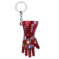 Avengers Thanos Infinity Gauntlet Keychain Disney Superhero Iron Man Infinity Gloves Keyrings Car Pendant Key Holder Accessories. 