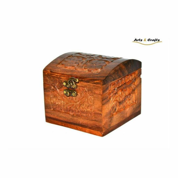 Wooden  Jewellery Box Hand Crafted
