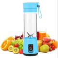 USB Rechargeable Juicer Blender 6 Blades Electric Blender Mini Portable Personal Size Juicer Cup USB Rechargeable Mixer 380ml Food Grade Water Bottle Portable Fruit Juicer Machine. 