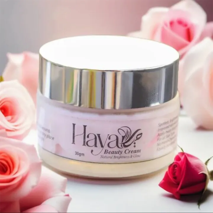 Haya Beauty Cream Rabi Pirzada – Advanced Whitening & Glowing Skin Formula for Men & Women –haya by rabi beauty cream- haya beauty cream 30g