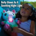 Ontel Star Belly Dream Lites, Stuffed Animal Night Light, Shimmering Rainbow Unicorn. 