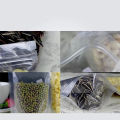 16x24cm 500Pcs/lot Clear Plastic Packaging Bag Zipper Ziplock Stand Up Pouch Snack Food Storage Packing Bag Polybag. 