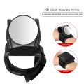 HD Bicycle Rearview Mirror Arm Wrist Strap Safety Rear View Cycling Accessories MTB Road Bike Mirrors. 