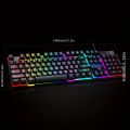Wired RGB Gaming Keyboard with Mouse Combo - High-Quality Luminous Keyboard/Mouse Set  K108- K3626 - K8. 