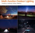 Portable Rechargebale LED Search light DP-7320, Spotlight Super Bright Torch, Handheld Flashlight , High-Powere Searchlight Camping, dual function Torchlight with Emergency light Modes black. 