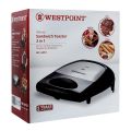 Westpoint WF-6093 - 4 Slice Sandwich Maker with Grill. 