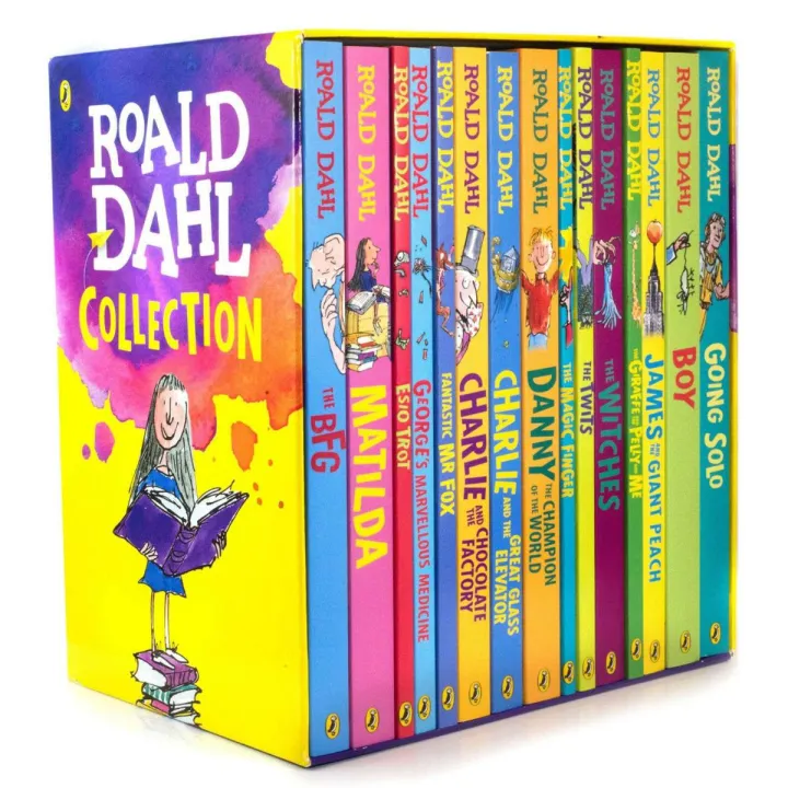 Roald Dahl Story Collection (16 Books Box Set)