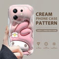 YYDS for Infinix Zero 30 4G Back Cover Cute Kuromi Case Cream Texture Wavy Edge Soft Silicone Mobile Cover. 