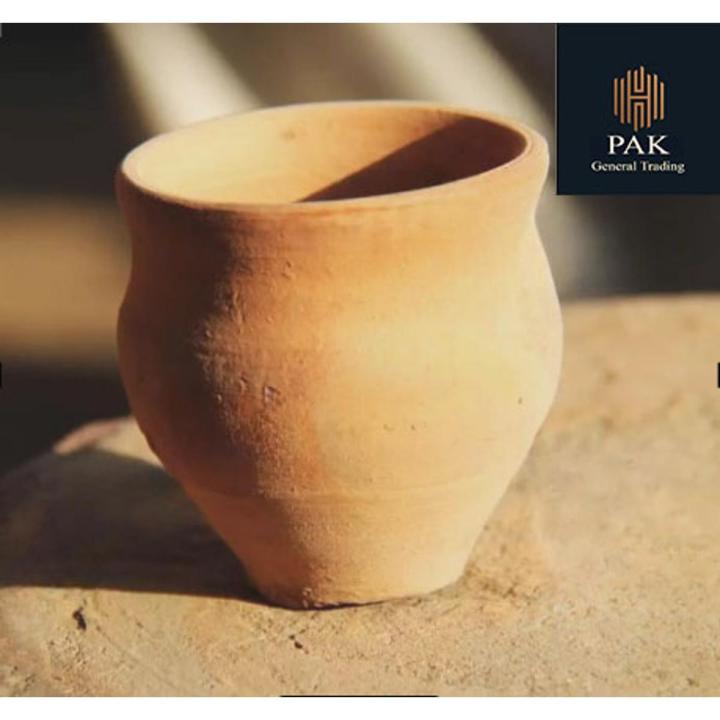 12 PCS Tandoori Chai Pot / Tea Cups / Clay Tandoori tea Pot / Traditional Tea Pot / Clay Flavor tea Pot / New tridition tandoori tea - Matti Kay Cups Tandoori Chai Pot Mud