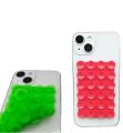 Multi-Function Silicone Suction Pad for Mobile – Sticky Phone Holder & Fixture Support | Reusable Sticker Suction Cup Back Stand | Random Colour | Mobile Accessory for Desk & Car Use. 