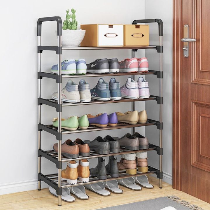 Stainless Steel Tier Layer Storage Adjustable Shoe Organizer