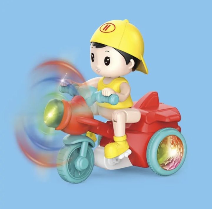 Kids'%20Stunt%20Bicycle%20with%20LED%20Lights,%20Music%20&%20360%C2%B0%20Rotation%20%E2%80%93%20Electric%20Robot%20Bike%20-%20Image%204