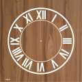 Roman Digits clock Reusable Stencil For wall Painting Art DIY Home Decor, Album Crafts and Canvas ID 426. 