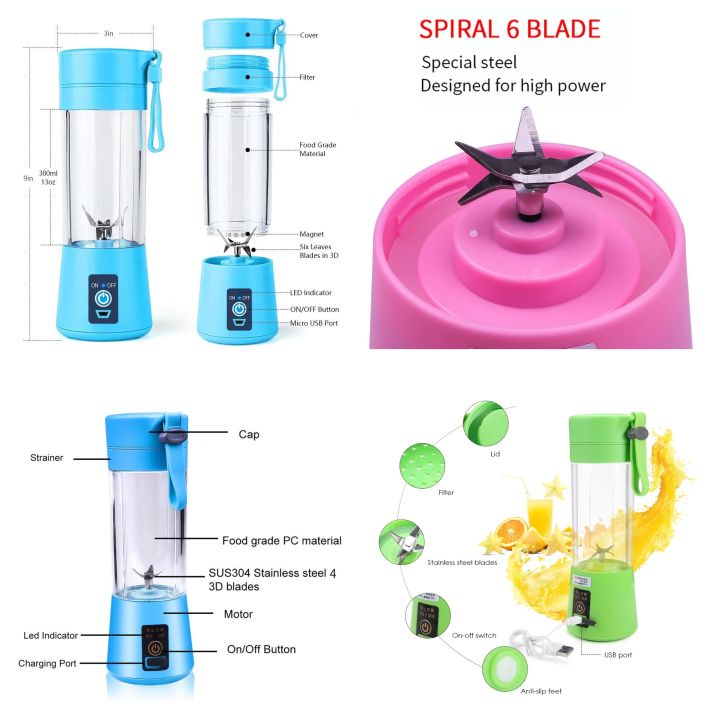 USB%20Chargeable%20Juicer%206%20Blades%20-%20Mini%20Portable%20Blender%20380ml%20Bottle%20Cup%20-%20Smoothie%20Maker%20-%20Travel%20Juicer%20Blender%20Mixer%20Juice%20Extractor%20-%20Rechargeable%20with%20Charging%20Cable%20-%20Image%2010