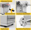 Manual Spiral Potato Slicer Twister Stainless Steel Tornado French Fries Slicer for Fruit, Potatoes, Cucumbers or Carrots. 