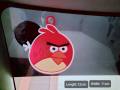 Rubber Angry Bird Funny Emoji Car Hanging With Magic Luppi Hanger Decoration For Car Windshield Mirror Glass. 