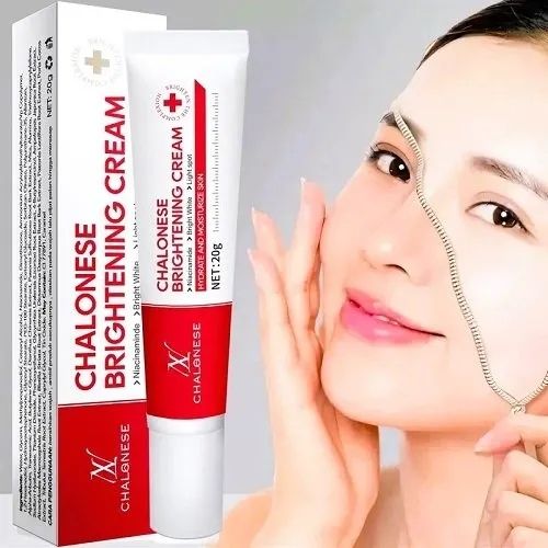 CHALONESE Brightening Cream Serum – 20g | Anti-Freckle, Dark Spot Removal & Skin Tone Correction | Herbal & Gentle Formula