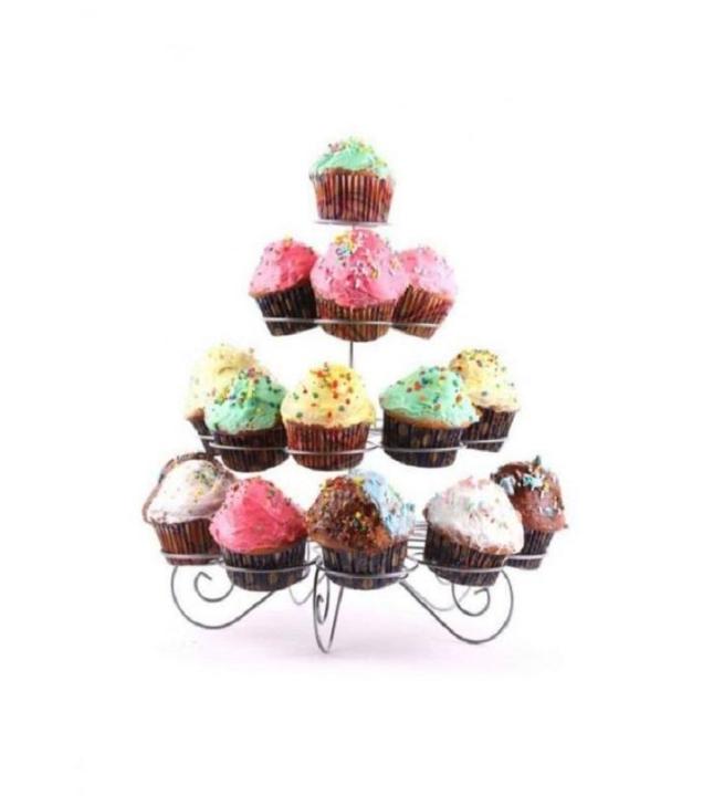 Cupcake Stand - Silver
