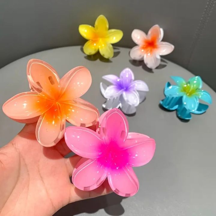 Flower%20Claw%20Clips%20-%206%20Pc's%20Hair%20Clips%20for%20Girl%20%7C%20Women%20%E2%80%93%20Glossy%20Hair%20Catcher,%20Strong%20Grip%20Hair%20Clip%20for%20Thick%20&%20Thin%20Hair,%20Trendy%20Flower%20Hair%20Accessories%20for%20Daily%20&%20Party%20Wear%20-%20Image%202