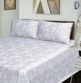 Jacquard King Bedsheet Set - Bed Sheets with Pillowcase - KING BED (102 x 94 Inches). 