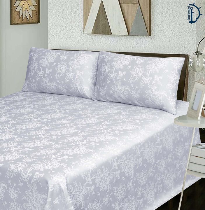 Jacquard%20King%20Bedsheet%20Set%20-%20Bed%20Sheets%20with%20Pillowcase%20-%20KING%20BED%20(102%20x%2094%20Inches)%20-%20Image%208