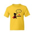 I Love Maths Cute Kids back to school gifts T Shirt for kids. 