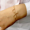 Stethoscope Bracelet Fashion Medical Jewelry Gift for Nurse Doctor medical Student Plated Stethoscope Pendant. 