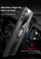 iCaseCover for Redmi Note 10 5G/Xiaomi POCO M3 Pro Hard Case Hybrid Shockproof Fabric Splicing Color Car Magnetic Ring Back Cover. 