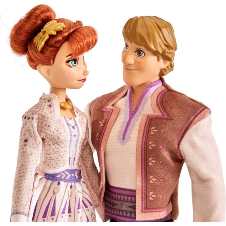 Disney Frozen II Anna And Kristoff Fashion Dolls 2-Pack