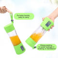 USB Rechargeable Juicer Blender 6 Blades Electric Blender Mini Portable Personal Size Juicer Cup USB Rechargeable Mixer 380ml Food Grade Water Bottle Portable Fruit Juicer Machine. 