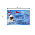 Santa Claus License Glossy Finish Santa Claus Lost Driving Licence. 