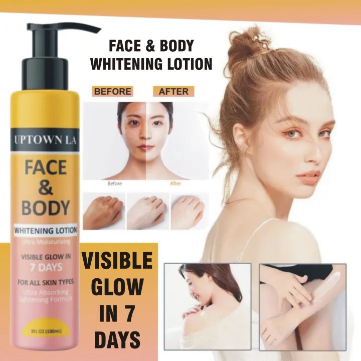 Uptown LA Radiance Boost Whitening Face and Body Lotion  - 100ml