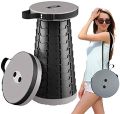 Telescoping Stool Collapsible Retractable Stool Portable Simple Stool Camping Stools Travel Stool Lightweight Stool for New Home Decor Telescopic Portable Adjustable  Collapsible Light  weight  Folding Stool For Camping Travelling Gardening Fishing And. 