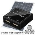 your helper 5V 3A DIY Solar Panel Battery Regulator Charge Stabilizer With Dual USB 100W. 