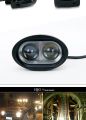 2 PCS Super Bright Long Range HJG Bike Led projector lens light 2 led powerfull fog bike/car/jeep headlight. 