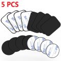 5PCS Magnetic Metal Plate For Car Phone Holder Universal Iron Sheet Disk Sticker Mount Mobile Phone Magnet Stand For IPhone. 