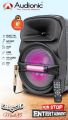 Audionic CLASSIC MASTI 85 - 8" Rechargeable Trolley Speaker - With Wired Mic. 