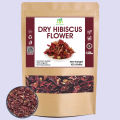 Dry Hibiscus Flowers | Hibiscus Flower Dried 100 Grams. 