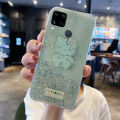 Phone case Realme C12 Shiny Ring Case Glitter Soft Transparent Hello Kitty Cases For Realme C12 Back Cover Stars Moon Girls. 