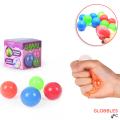 Pack of 4 - Globbles Squishy Luminous  Fidget Balls. 