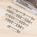 High Quality Metal Binding Clips Sliver Binder Clip Loose-leaf Binder File Folder Hoop DIY Album Scrapbook Circle Ring Binders. 
