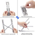 Metal Laptop Stand Portable Metal Folding Adjustable Laptop Stand. 