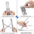 Metal Laptop Stand Portable Metal Folding Adjustable Laptop Stand. 